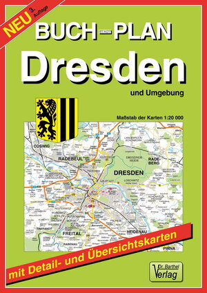 Buchcover Buchstadtplan Dresden und Umgebung  | EAN 9783895910081 | ISBN 3-89591-008-2 | ISBN 978-3-89591-008-1