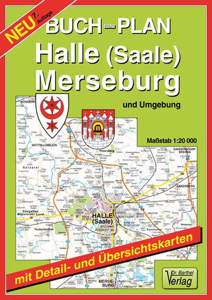 Buchcover Buchstadtplan Halle (Saale) , Merseburg und Umgebung  | EAN 9783895910104 | ISBN 3-89591-010-4 | ISBN 978-3-89591-010-4