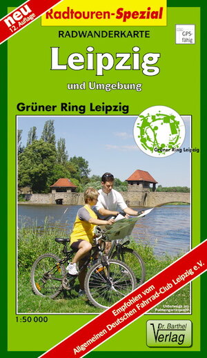 Doktor Barthel Wander- und Radwanderkarten, Leipzig und Umgebung, Grüner Ring Leipzig