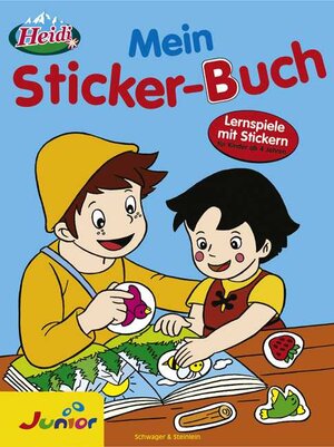 Heidi. Mein Stickerbuch. Lernspiele mit Stickern