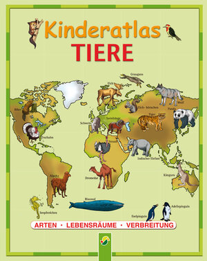 Buchcover Kinderatlas Tiere | EAN 9783896009616 | ISBN 3-89600-961-3 | ISBN 978-3-89600-961-6