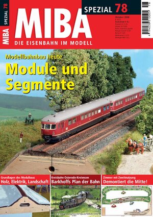 Buchcover Miba Spezial 78 - Module und Segmente | MIBA | EAN 9783896109323 | ISBN 3-89610-932-4 | ISBN 978-3-89610-932-3