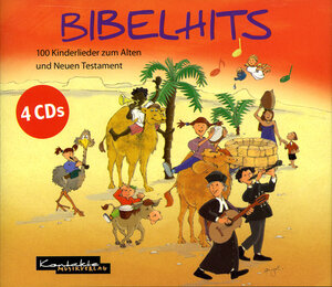 Bibelhits. 4 CDs: 100 Kinderlieder zum Alten und Neuen Testament