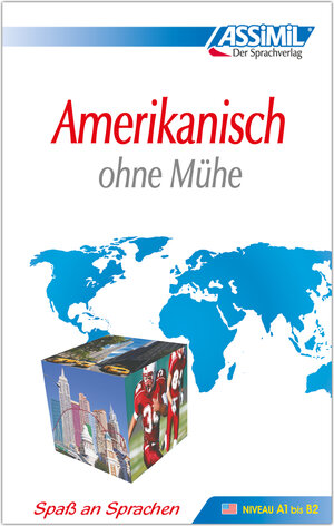 Buchcover ASSiMiL Amerikanisch ohne Mühe - Lehrbuch - Niveau A1-B2  | EAN 9783896250056 | ISBN 3-89625-005-1 | ISBN 978-3-89625-005-6