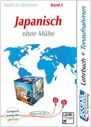 Buchcover ASSiMiL Japanisch ohne Mühe Band 1 - Audio-Plus-Sprachkurs - Niveau A1-A2  | EAN 9783896250599 | ISBN 3-89625-059-0 | ISBN 978-3-89625-059-9