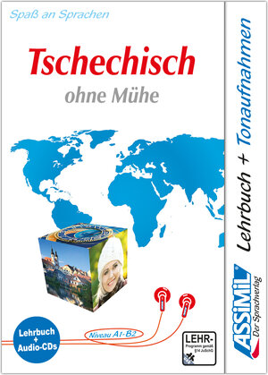 ASSiMiL Selbstlernkurs für Deutsche: Assimil Tschechisch ohne Mühe; Assimil Cesky bez nesnazi pro Nemec, Lehrbuch und 4 CD-Audio