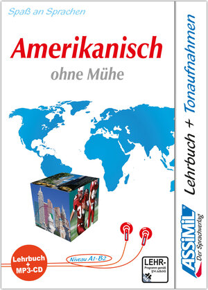 Buchcover ASSiMiL Amerikanisch ohne Mühe - MP3-Sprachkurs - Niveau A1-B2  | EAN 9783896252555 | ISBN 3-89625-255-0 | ISBN 978-3-89625-255-5