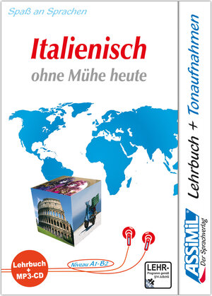 Buchcover ASSiMiL Italienisch ohne Mühe heute - MP3-Sprachkurs - Niveau A1-B2  | EAN 9783896252579 | ISBN 3-89625-257-7 | ISBN 978-3-89625-257-9
