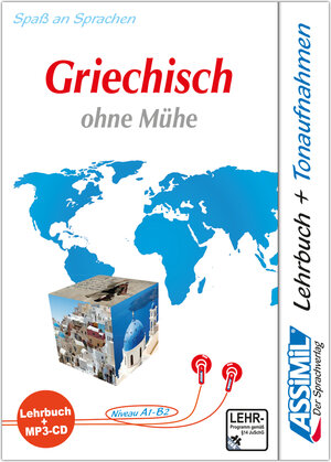 Buchcover ASSiMiL Griechisch ohne Mühe - MP3-Sprachkurs - Niveau A1-B2  | EAN 9783896252623 | ISBN 3-89625-262-3 | ISBN 978-3-89625-262-3