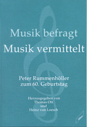 Buchcover Musik befragt - Musik vermittelt  | EAN 9783896390165 | ISBN 3-89639-016-3 | ISBN 978-3-89639-016-5