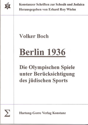 Buchcover Berlin 1936 | Volker Boch | EAN 9783896498199 | ISBN 3-89649-819-3 | ISBN 978-3-89649-819-9