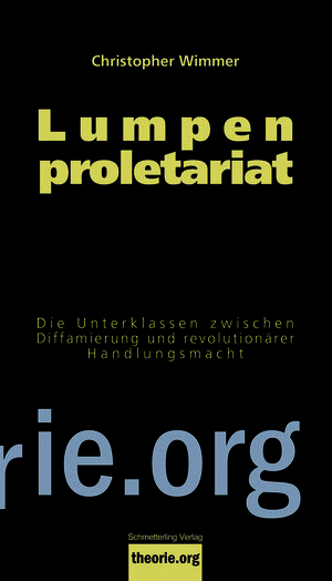 Buchcover Lumpenproletariat | Christopher Wimmer | EAN 9783896576477 | ISBN 3-89657-647-X | ISBN 978-3-89657-647-7