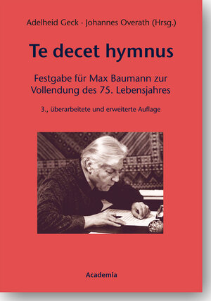 Buchcover Te decet hymnus  | EAN 9783896657060 | ISBN 3-89665-706-2 | ISBN 978-3-89665-706-0