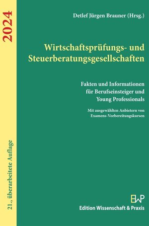 Buchcover Wirtschaftsprüfungs- und Steuerberatungsgesellschaften 2024.  | EAN 9783896737908 | ISBN 3-89673-790-2 | ISBN 978-3-89673-790-8