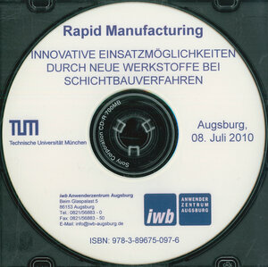 Buchcover Seminar Rapid Manufacturing 2010  | EAN 9783896750976 | ISBN 3-89675-097-6 | ISBN 978-3-89675-097-6
