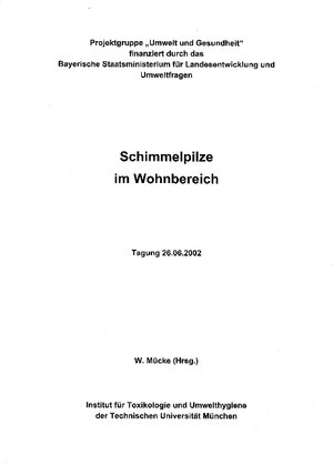 Buchcover Schimmelpilze im Wohnbereich  | EAN 9783896759894 | ISBN 3-89675-989-2 | ISBN 978-3-89675-989-4