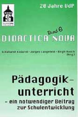 Buchcover Pädagogikunterricht  | EAN 9783896761422 | ISBN 3-89676-142-0 | ISBN 978-3-89676-142-2