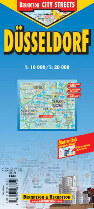 Düsseldorf 1 : 10 000 / 1 : 20 000 (City Map)