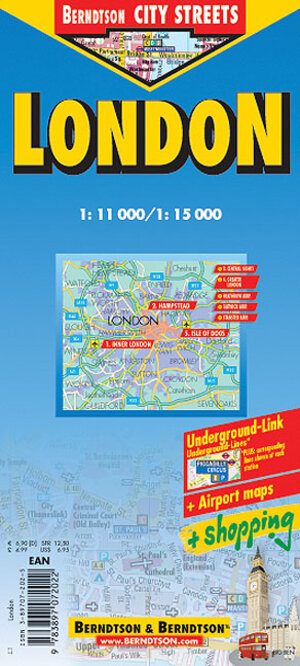 London 1 : 11 000 / 1 : 15 000