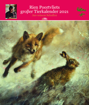 Buchcover Rien Poortvliets großer Tierkalender 2021  | EAN 9783897153639 | ISBN 3-89715-363-7 | ISBN 978-3-89715-363-9