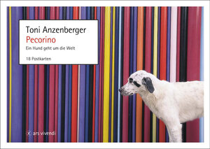 Pecorino. Postkartenbuch. Ein Hund geht um die Welt. 18 Farbpostkarten