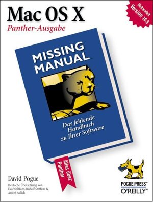 Buchcover Mac OS X: Missing Manual, Panther-Ausgabe | David Pogue | EAN 9783897213746 | ISBN 3-89721-374-5 | ISBN 978-3-89721-374-6