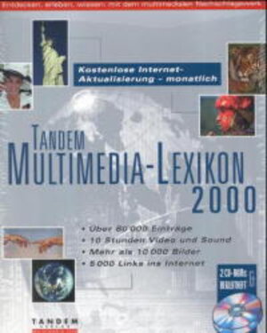 Buchcover Tandem Multimedia-Lexikon 2000  | EAN 9783897311206 | ISBN 3-89731-120-8 | ISBN 978-3-89731-120-6