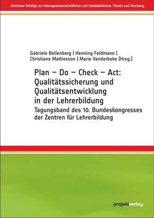Buchcover Plan - Do - Check - Act | Gabriele Bellenberg | EAN 9783897334458 | ISBN 3-89733-445-3 | ISBN 978-3-89733-445-8