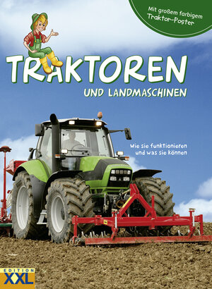 Buchcover Traktoren und Landmaschinen - mit großem farbigem Traktor-Poster  | EAN 9783897366343 | ISBN 3-89736-634-7 | ISBN 978-3-89736-634-3
