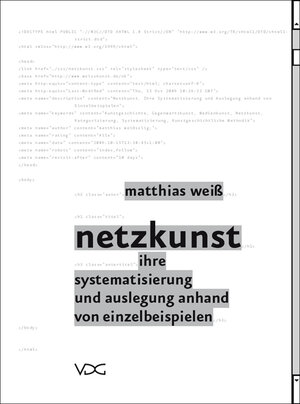 Buchcover Netzkunst | Matthias Weiß | EAN 9783897396425 | ISBN 3-89739-642-4 | ISBN 978-3-89739-642-5