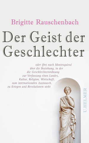 Buchcover Der Geist der Geschlechter | Brigitte Rauschenbach | EAN 9783897419704 | ISBN 3-89741-970-X | ISBN 978-3-89741-970-4