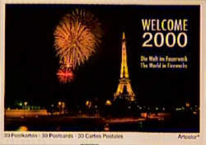 Welcome 2000. 30 farb. Postkarten. Die Welt im Feuerwerk. The World in Fireworks