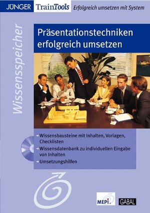 Buchcover Präsentationstechniken - erfolgreich umsetzen (Der Wissensspeicher) | Rolf Meier | EAN 9783897498792 | ISBN 3-89749-879-0 | ISBN 978-3-89749-879-2