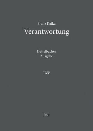 Buchcover Franz Kafka. Verantwortung.  | EAN 9783897546356 | ISBN 3-89754-635-3 | ISBN 978-3-89754-635-6