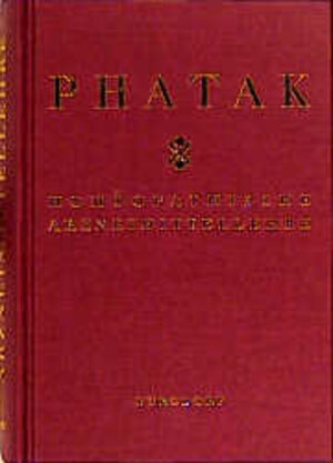 Buchcover Homöopathische Arzneimittellehre | S R Phatak | EAN 9783897620018 | ISBN 3-89762-001-4 | ISBN 978-3-89762-001-8
