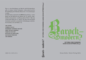 Buchcover Victoria von Flemming (Hrsg.).BAROCK-modern? | Sabine Kampmann | EAN 9783897703773 | ISBN 3-89770-377-7 | ISBN 978-3-89770-377-3