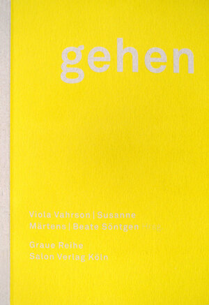 Buchcover Gehen | Thomas Kapielski | EAN 9783897704169 | ISBN 3-89770-416-1 | ISBN 978-3-89770-416-9