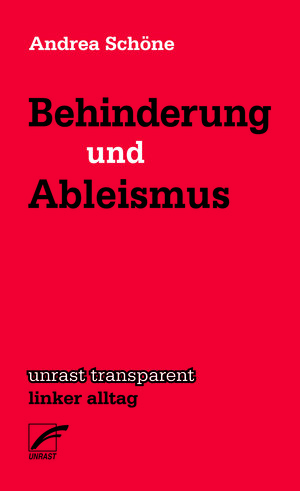 Buchcover Behinderung & Ableismus | Andrea Schöne | EAN 9783897711525 | ISBN 3-89771-152-4 | ISBN 978-3-89771-152-5