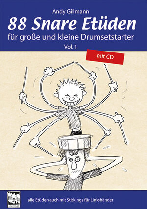 Buchcover 88 Snare Etüden für große und kleine Drumsetstarter | Gillmann, Andy | EAN 9783897751651 | ISBN 3-89775-165-8 | ISBN 978-3-89775-165-1