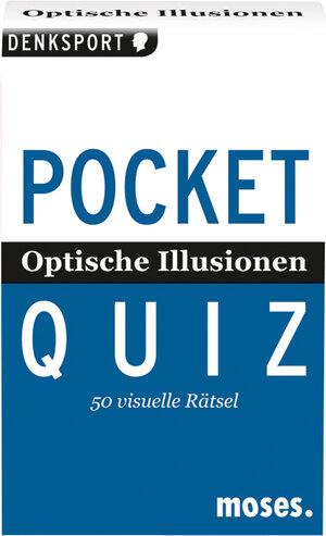 POCKET-QUIZ: Optische Illusionen: 50 visuelle Rätsel. Für Erwachsene