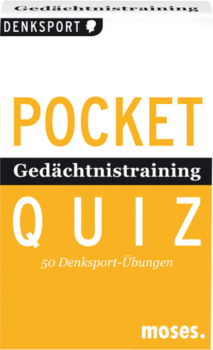 POCKET-QUIZ: GEDAECHTNISTRAINING: 50 Konzentrationsübungen