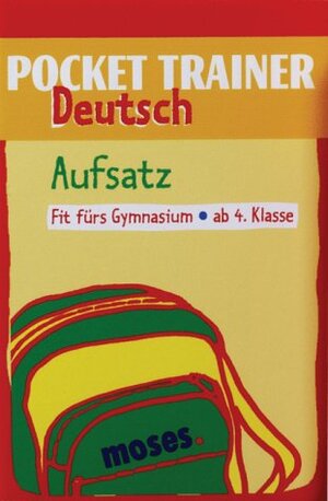 Buchcover Pocket Trainer Deutsch - Aufsatz | Dirk Konnertz | EAN 9783897771437 | ISBN 3-89777-143-8 | ISBN 978-3-89777-143-7