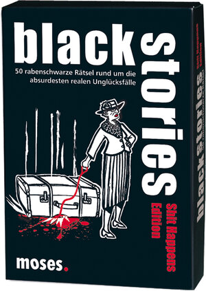 Buchcover black stories- Shit Happens Edition | Jens Schumacher | EAN 9783897777118 | ISBN 3-89777-711-8 | ISBN 978-3-89777-711-8