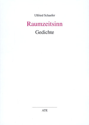 Buchcover Raumzeitsinn | Ulfried Schaefer | EAN 9783897811041 | ISBN 3-89781-104-9 | ISBN 978-3-89781-104-1