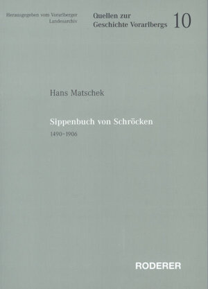 Buchcover Sippenbuch von Schröcken 1490-1906 | Hans Matschek | EAN 9783897836129 | ISBN 3-89783-612-2 | ISBN 978-3-89783-612-9
