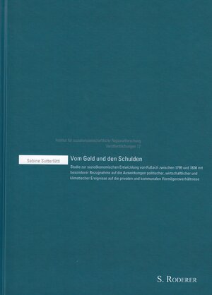 Buchcover Vom Geld und den Schulden | Sabine Sutterlütti | EAN 9783897838000 | ISBN 3-89783-800-1 | ISBN 978-3-89783-800-0