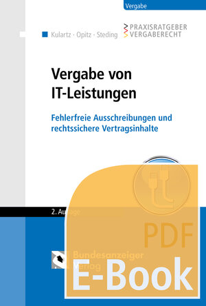 Buchcover Vergabe von IT-Leistungen (E-Book) | Hans-Peter Kulartz | EAN 9783898175098 | ISBN 3-89817-509-X | ISBN 978-3-89817-509-8
