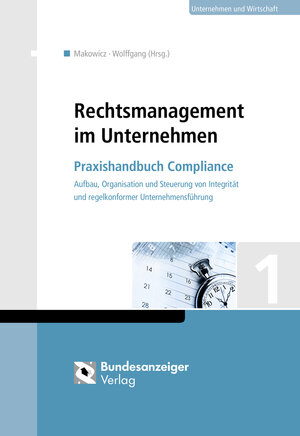Buchcover Praxishandbuch Compliance Management  | EAN 9783898177498 | ISBN 3-89817-749-1 | ISBN 978-3-89817-749-8