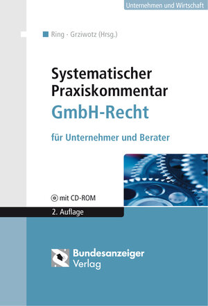Buchcover Systematischer Praxiskommentar GmbH-Recht  | EAN 9783898179492 | ISBN 3-89817-949-4 | ISBN 978-3-89817-949-2