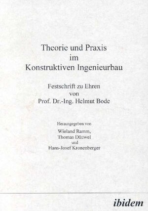 Buchcover Theorie und Praxis im Konstruktiven Ingenieurbau | EAN 9783898210553 | ISBN 3-89821-055-3 | ISBN 978-3-89821-055-3